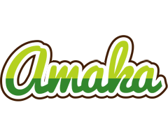 Amaka golfing logo