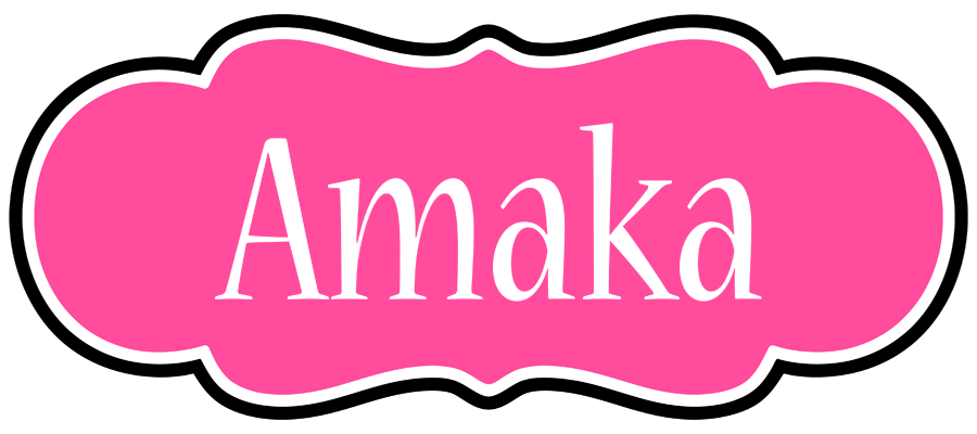 Amaka invitation logo