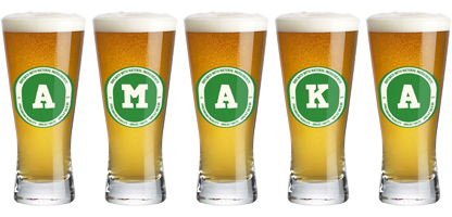 Amaka lager logo