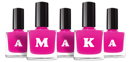 Amaka nails logo