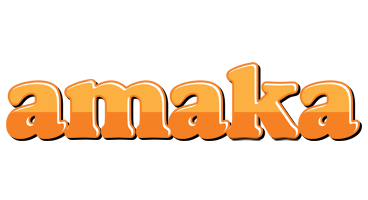 Amaka orange logo