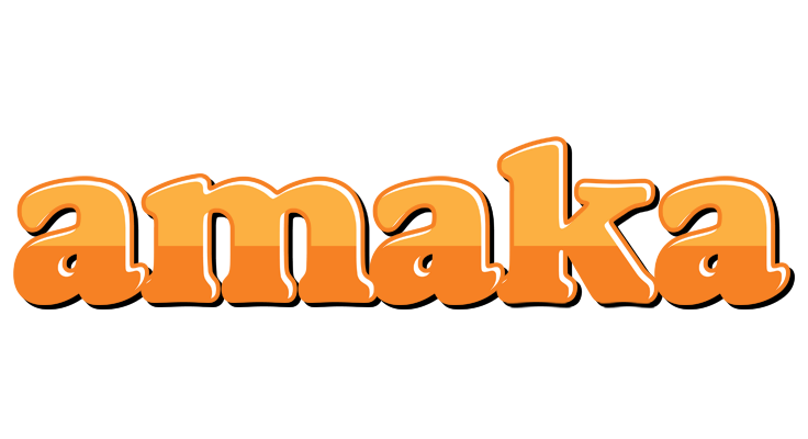Amaka orange logo