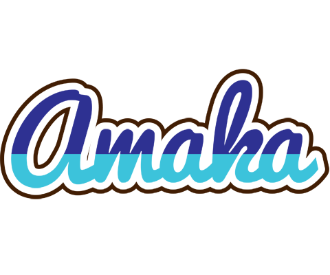 Amaka raining logo