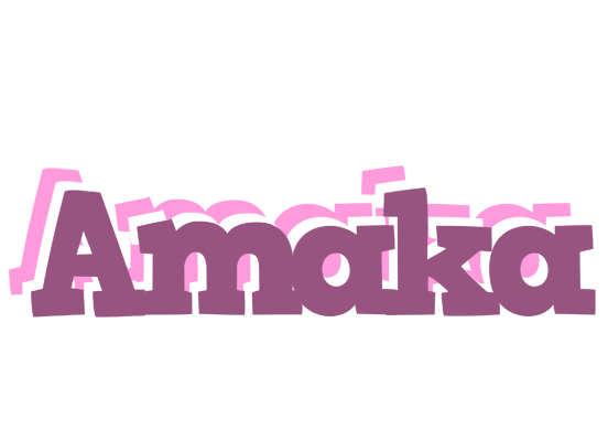 Amaka relaxing logo