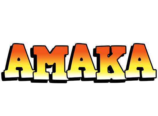 Amaka sunset logo