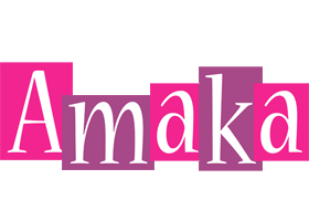 Amaka whine logo