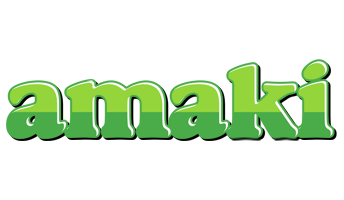 Amaki apple logo