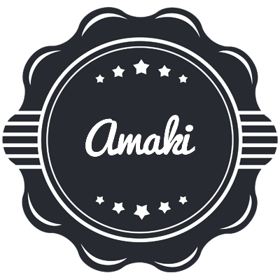 Amaki badge logo