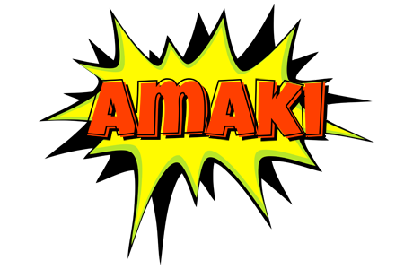 Amaki bigfoot logo