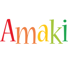 Amaki birthday logo