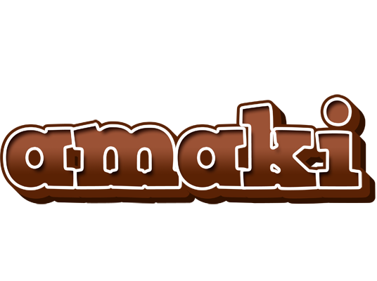 Amaki brownie logo
