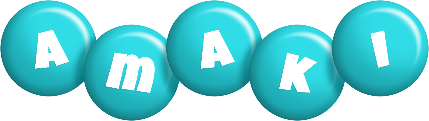 Amaki candy-azur logo