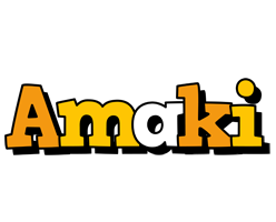 Amaki cartoon logo