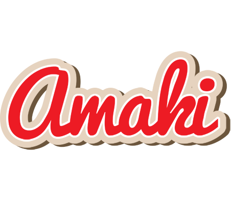 Amaki chocolate logo