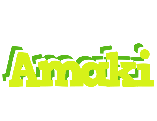 Amaki citrus logo