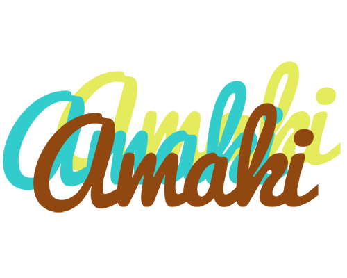Amaki cupcake logo