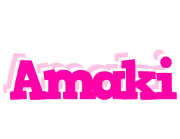 Amaki dancing logo