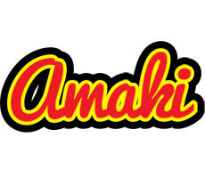 Amaki fireman logo