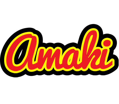 Amaki fireman logo