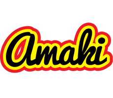 Amaki flaming logo