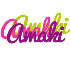 Amaki flowers logo