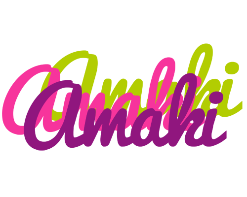 Amaki flowers logo