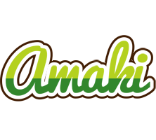 Amaki golfing logo