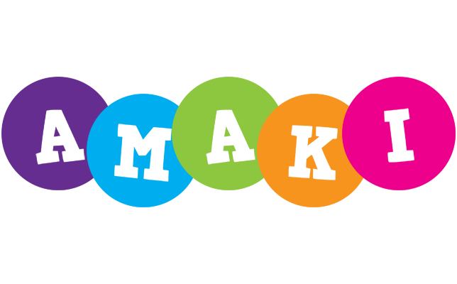 Amaki happy logo
