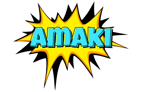 Amaki indycar logo