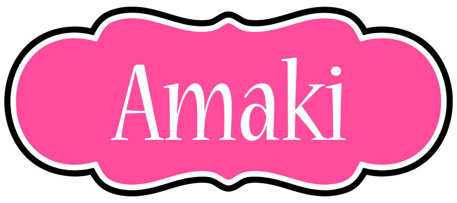 Amaki invitation logo