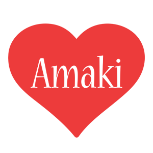 Amaki love logo