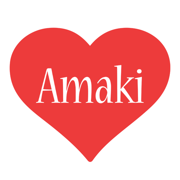 Amaki love logo