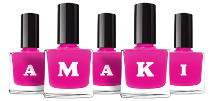 Amaki nails logo