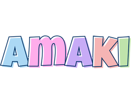 Amaki pastel logo