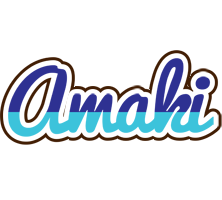 Amaki raining logo