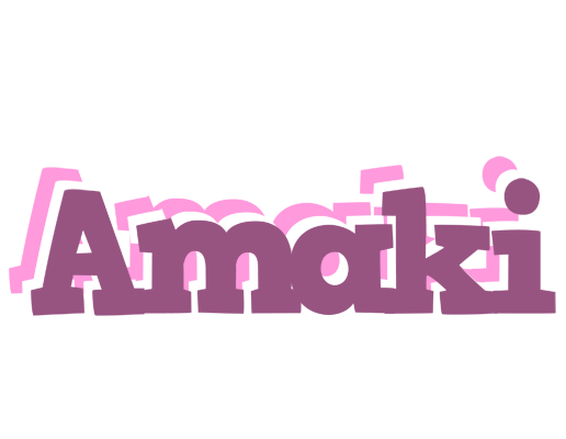 Amaki relaxing logo