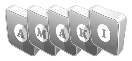 Amaki silver logo