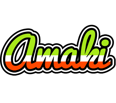 Amaki superfun logo