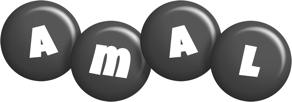 Amal candy-black logo