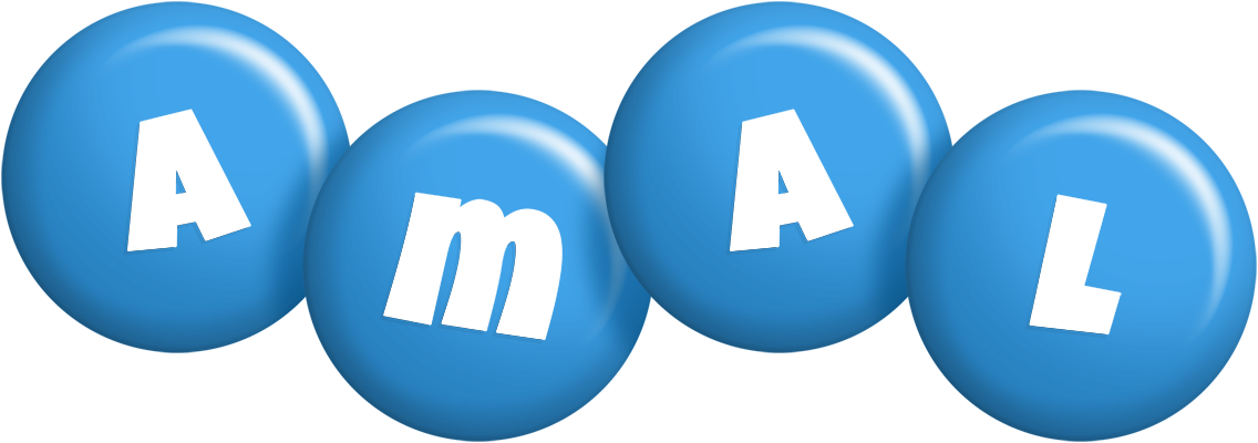Amal candy-blue logo