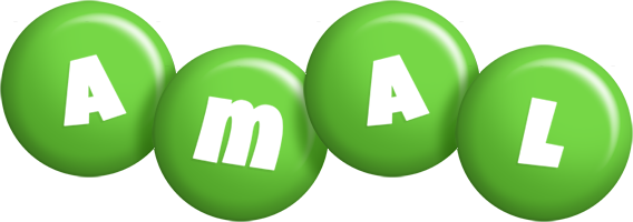 Amal candy-green logo