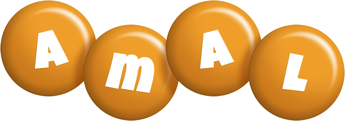 Amal candy-orange logo