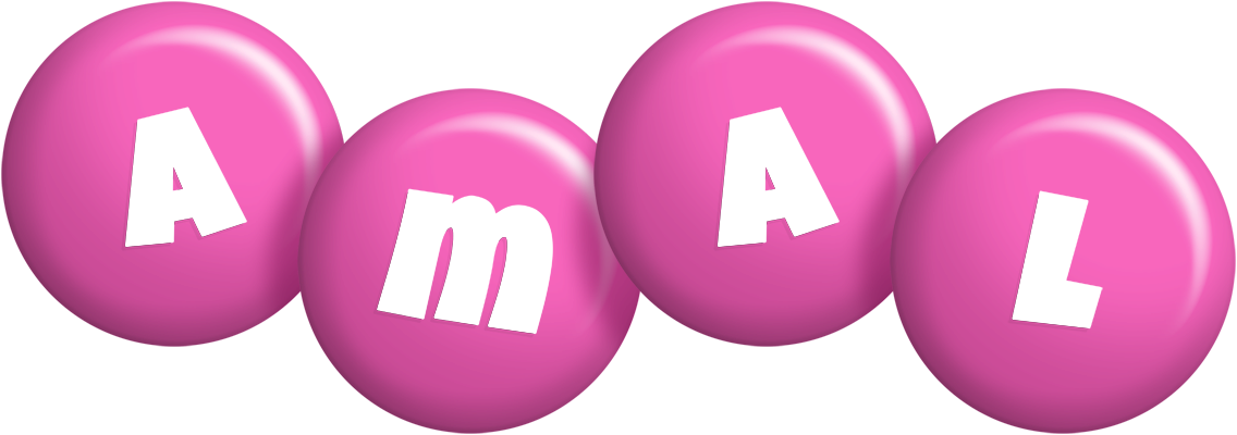 Amal candy-pink logo