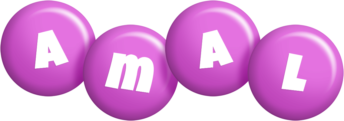 Amal candy-purple logo