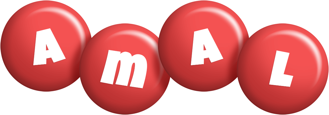 Amal candy-red logo