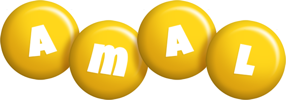 Amal candy-yellow logo