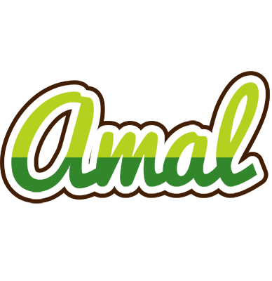 Amal golfing logo