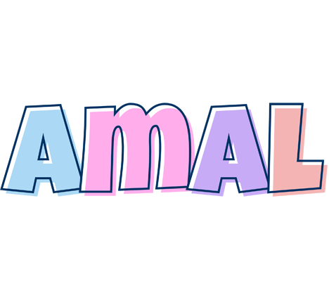 Amal pastel logo
