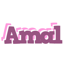 Amal relaxing logo