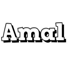 Amal snowing logo